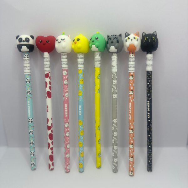63 iTotal – Lápis HB com Topper 3D