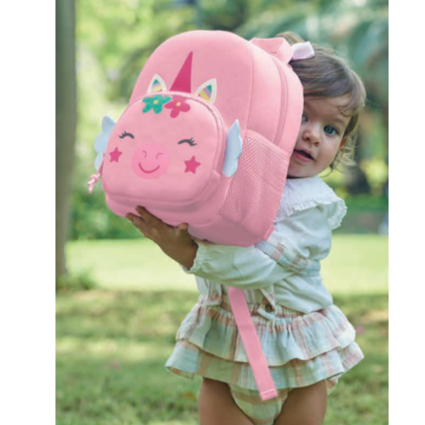 150 Mochila Infantil Unicórnio (pré-escolar)