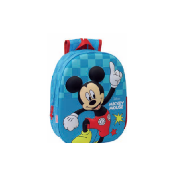 156 Mochila Infantil Disney 3D – Mickey & Minnie (Pré-escolar)