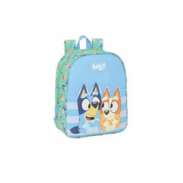 Mochila Bluey Infantil – Adaptável a Carro ou Mochila + Carro (trolley removível)