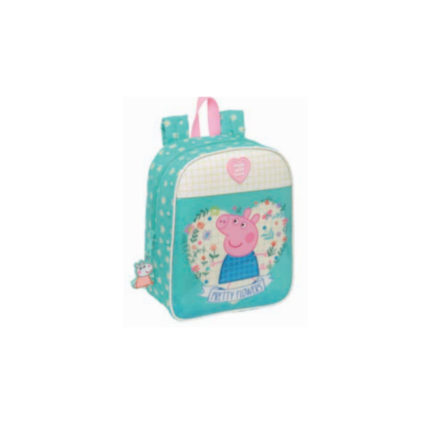 167 Mochila Peppa Pig Infantil – Adaptável a Carro ou Mochila + Carro (trolley removível)