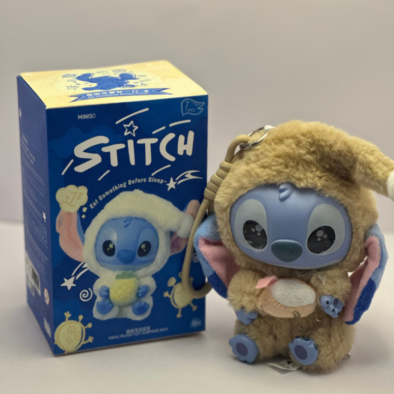 Stitch – Blind Box “Sleepy Plush Keychain"