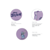 183 Mochila Júnior Disney Stitch – Sweet Collection