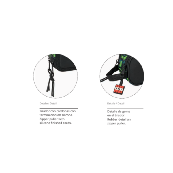 Mochila Dupla Minecraft Creeper – TNT Collection