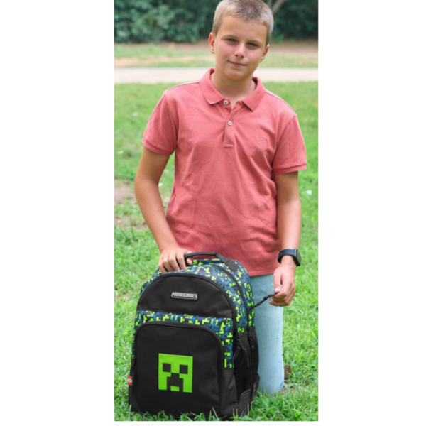Mochila Dupla Minecraft Creeper – TNT Collection