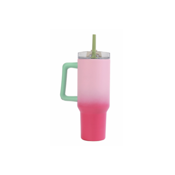 254 Tumbler Pink Degradé 1200 ml – Aço Inoxidável