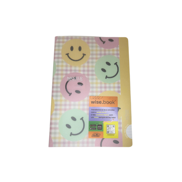 FIRMO Caderno Agrafado Master, A4, 48 Folhas – Smiles