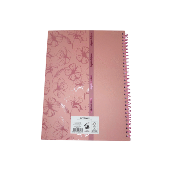 322 Caderno Espiral Sugar and Spice – A4 – 80 Folhas - Pautado