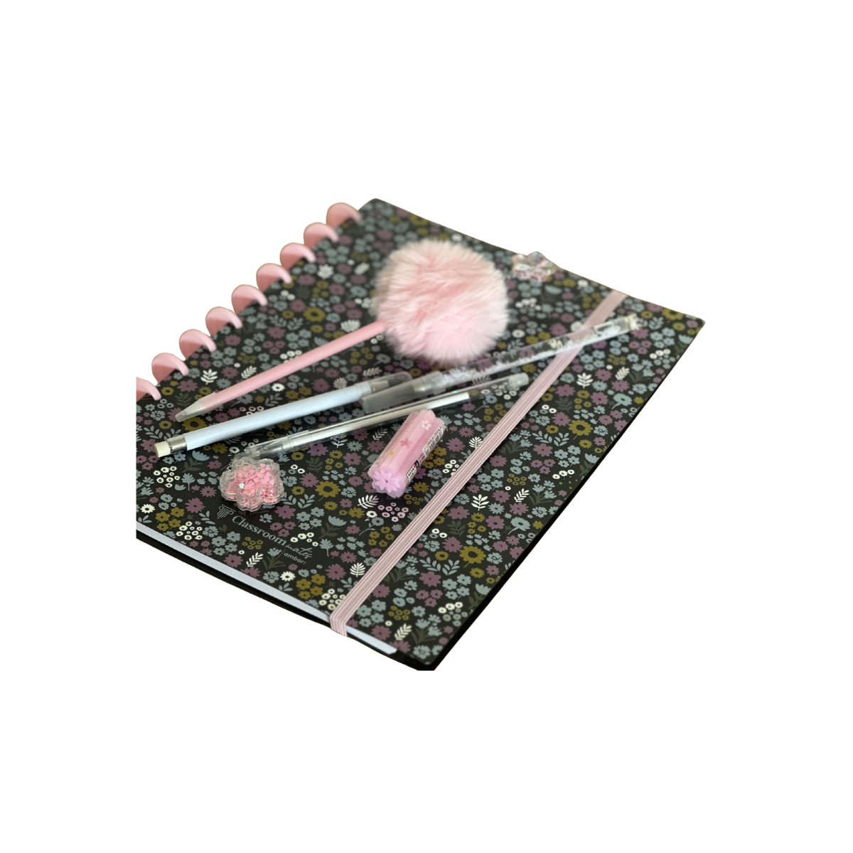 Caderno EcoSmart A4 Floral com Discos Removíveis - Image 2