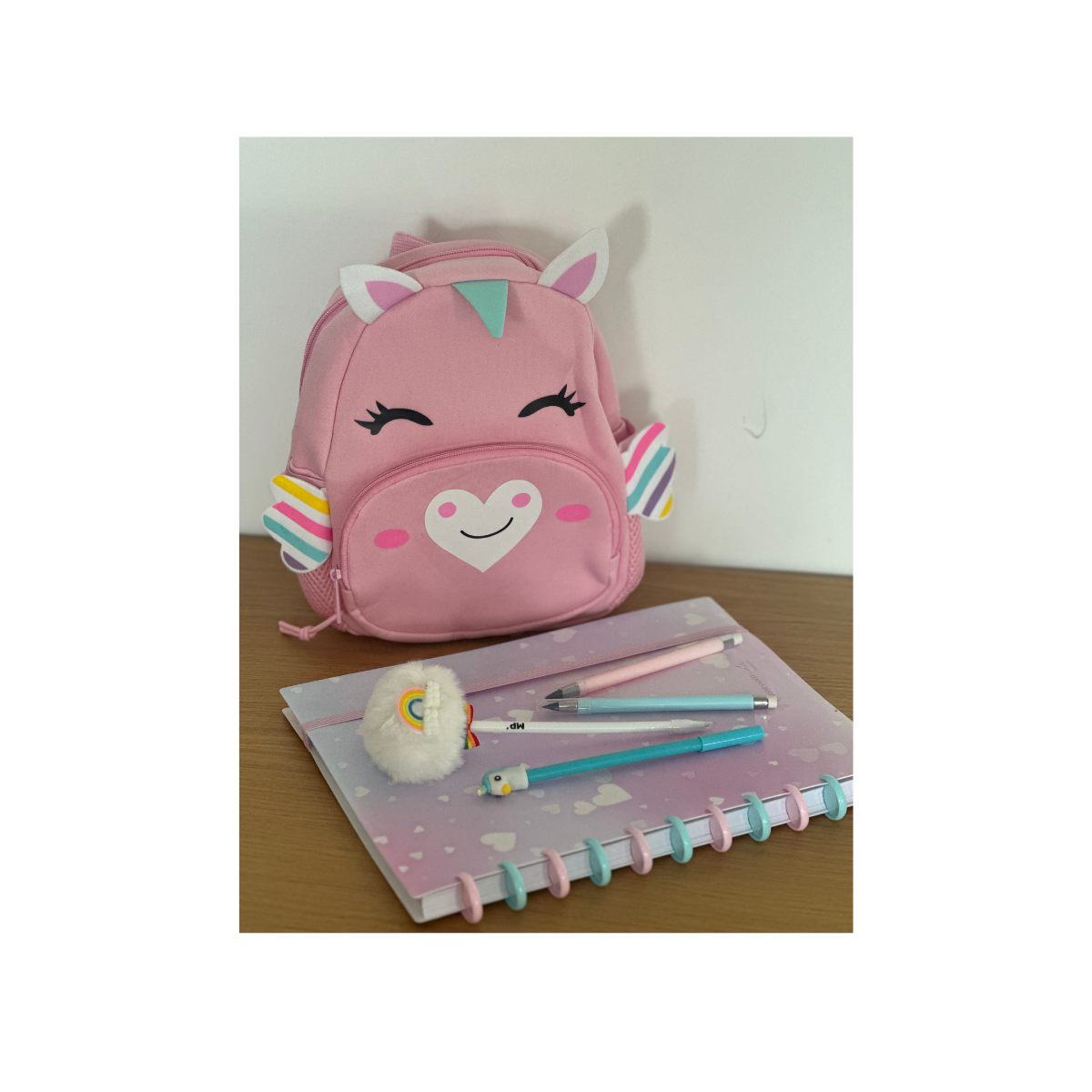 Caderno EcoSmart A4 Corações Pastel