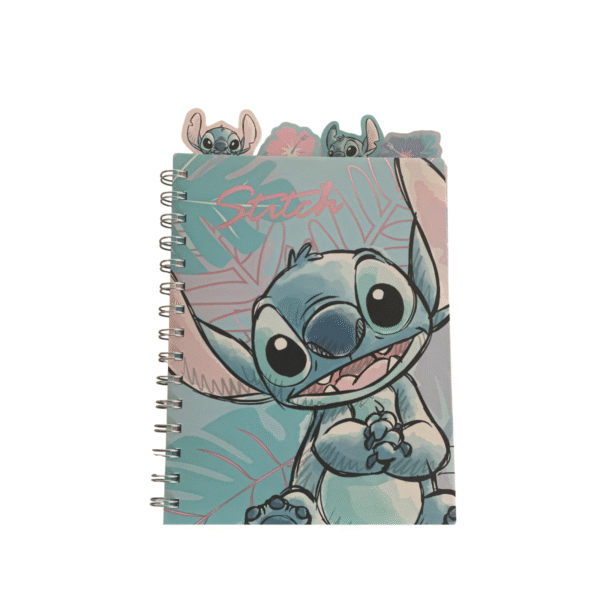 Caderno A5 Stitch com Separadores