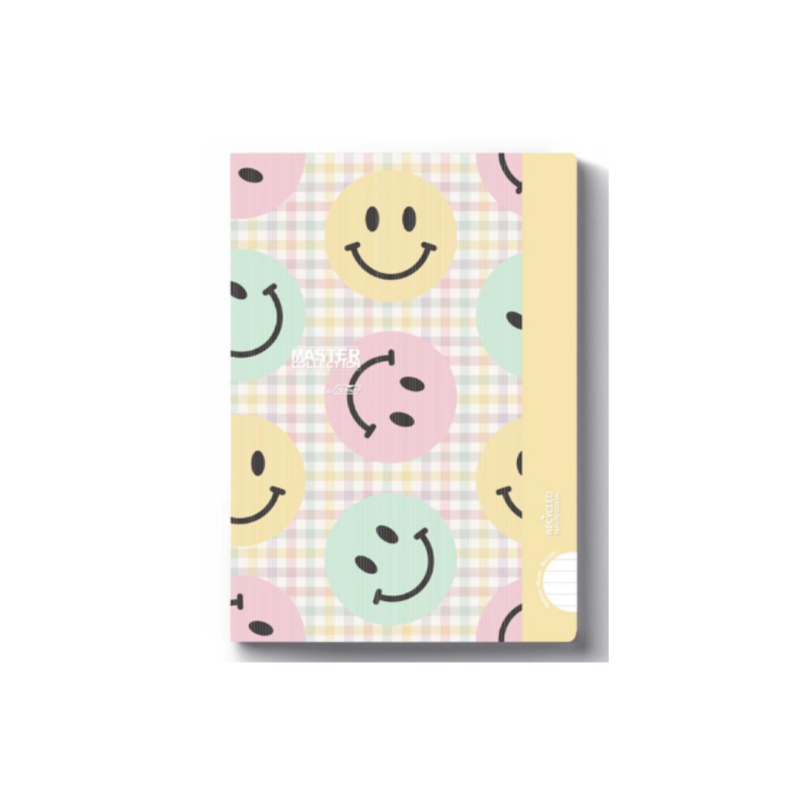 FIRMO Caderno Agrafado Master, A4, 48 Folhas – Smiles