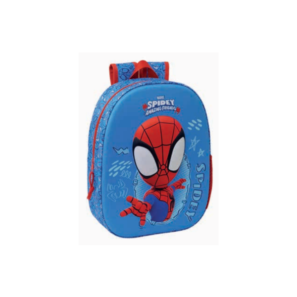 spidey Mochila Infantil 3D – Spidey (Pré-escolar)