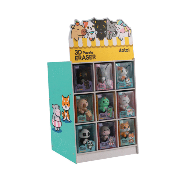 Borracha Puzzle 3D Grande iTotal Unicórnio