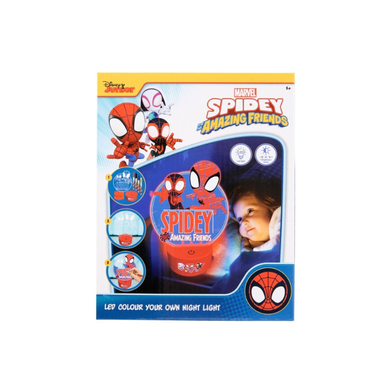 Luz LED para Pintar – Spidey and His Amazing Friends
