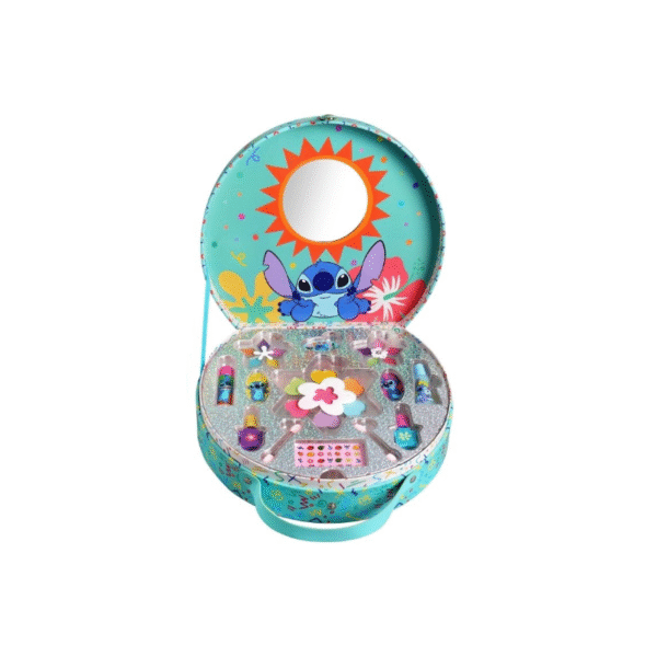 Design sem nome (15) Mala Redonda de Beleza Stitch – Disney