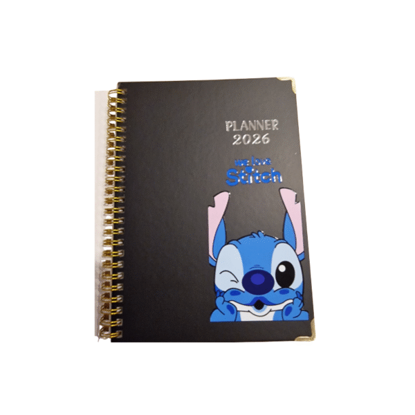 Design sem nome Agenda Stitch Argola