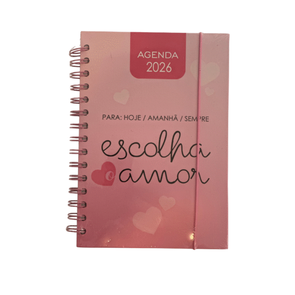 Agenda Diária 2026 – “Escolha o Amor”