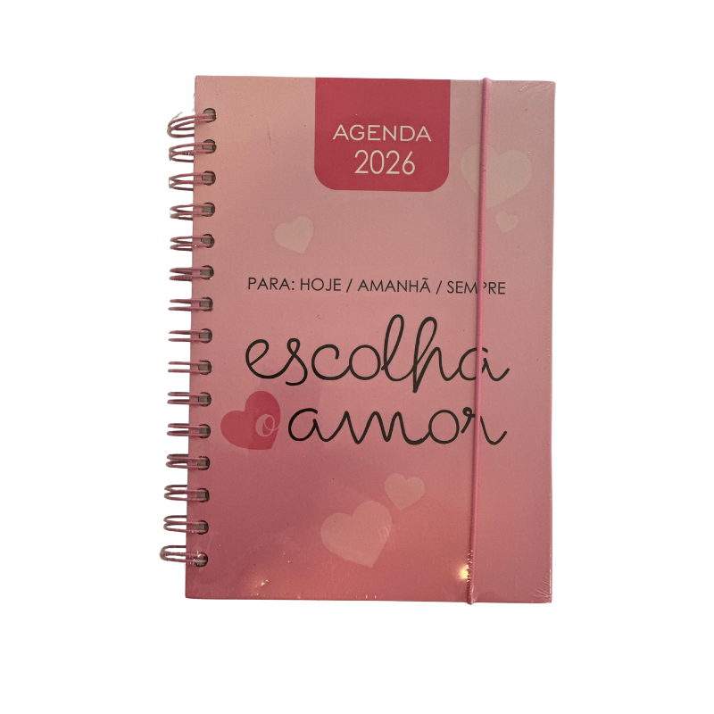 Agenda Diária 2026 – “Escolha o Amor”