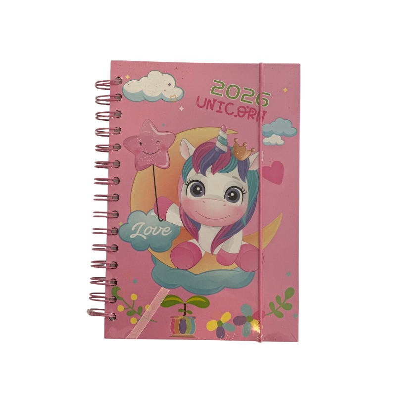 Agenda Diária 2026 – Unicórnio