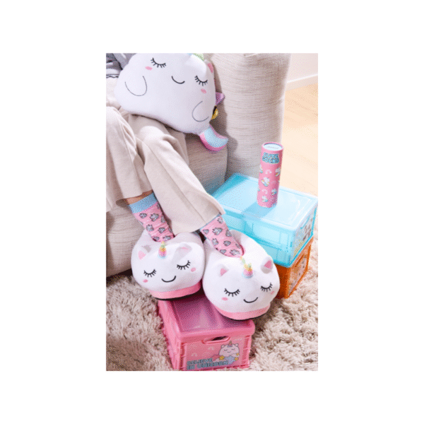 Design sem nome (9) Pantufas Unicórnio iTotal