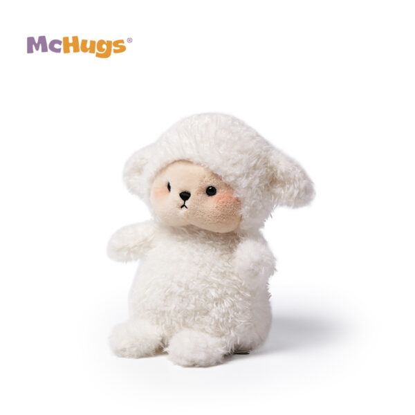 2-800 New Born Baby Lamb – Peluche 18 cm