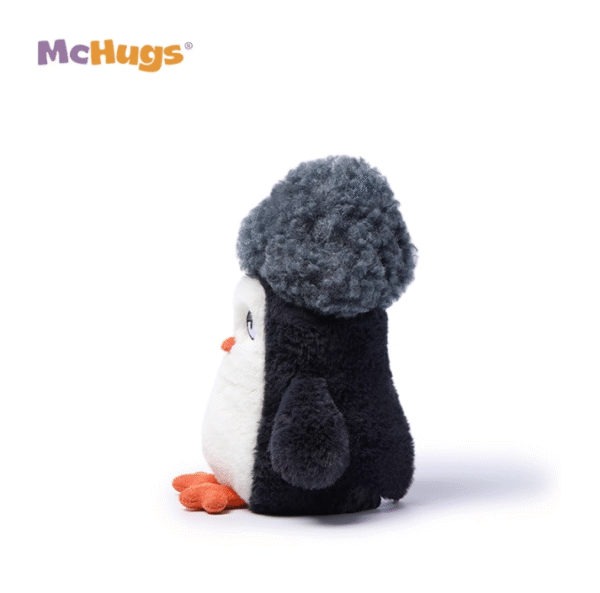 Afro Hair Penguin – Peluche 18 cm